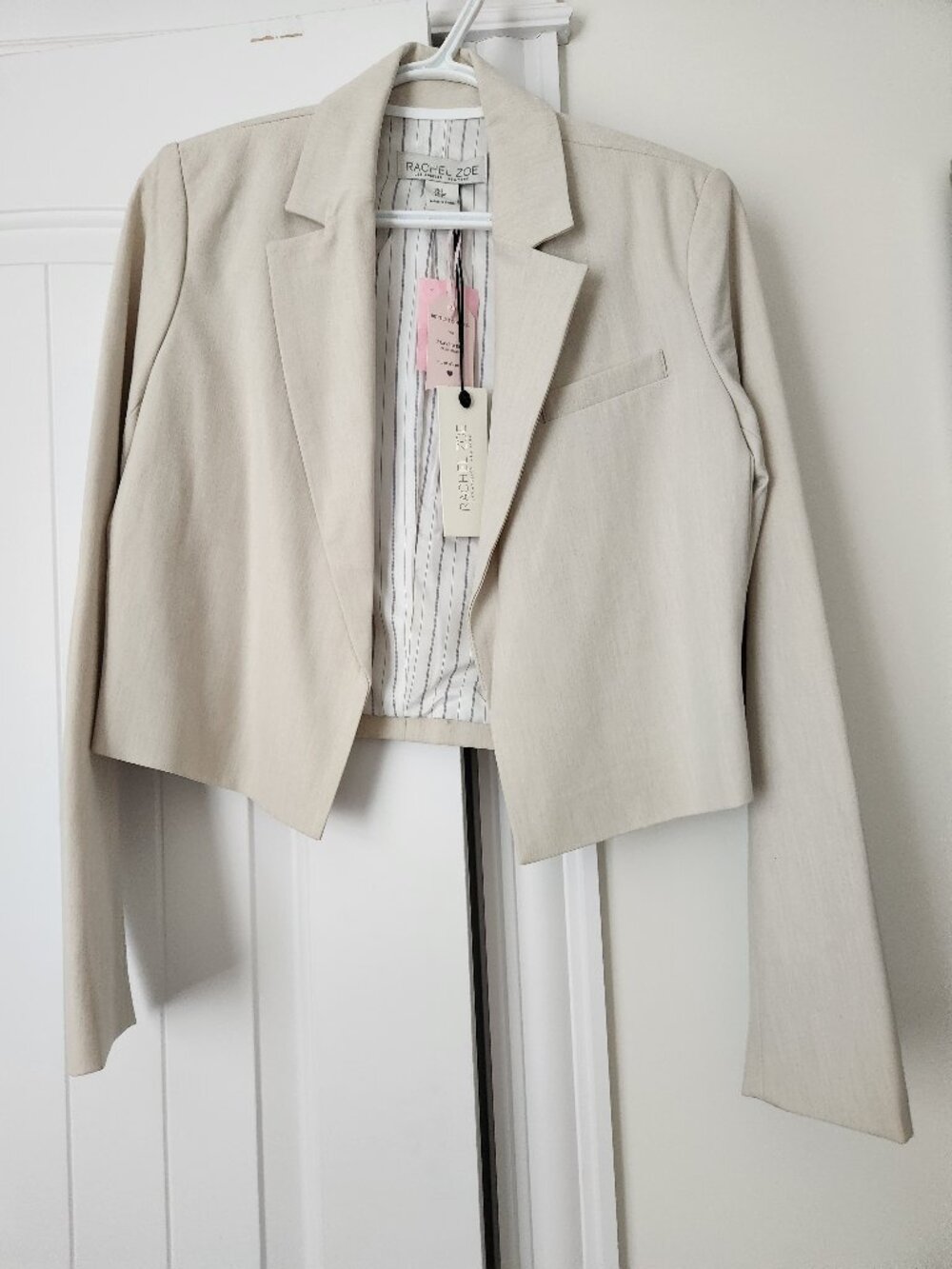 Rachel Zoe Cream Blazer